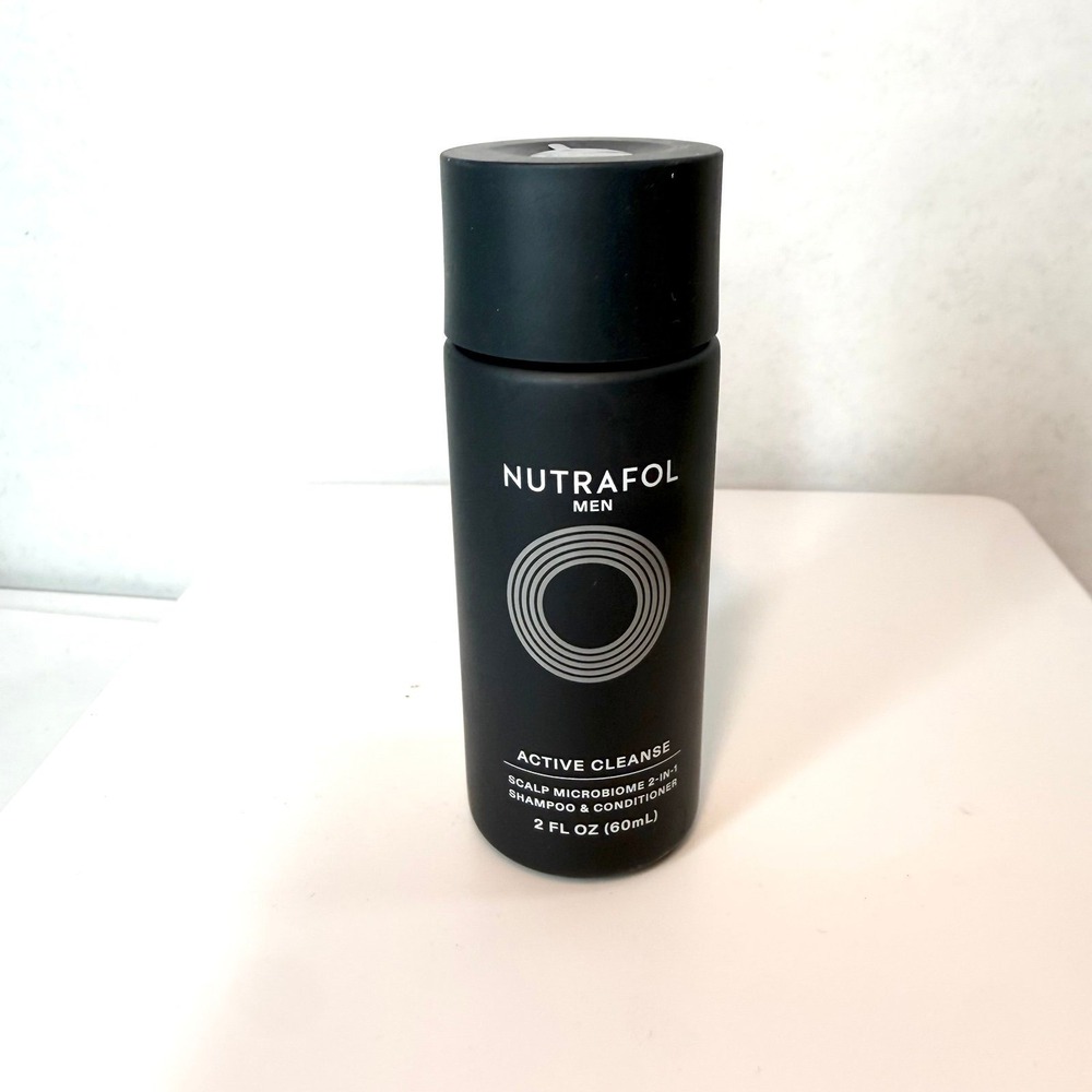Nutrafol Men Active CleanseShampoo & Conditioner Scalp Microbiome 2-in-1 2fl oz